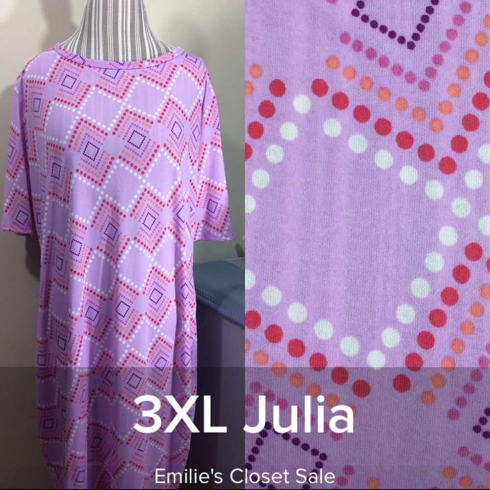 NWOT LuLaRoe Julia Dress